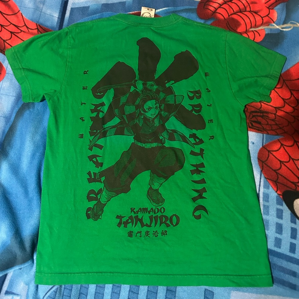 RARE | JAPAN | DEMON SLAYER Kamado Tanjiro “Water Breathing” Graphic Tee Shirt